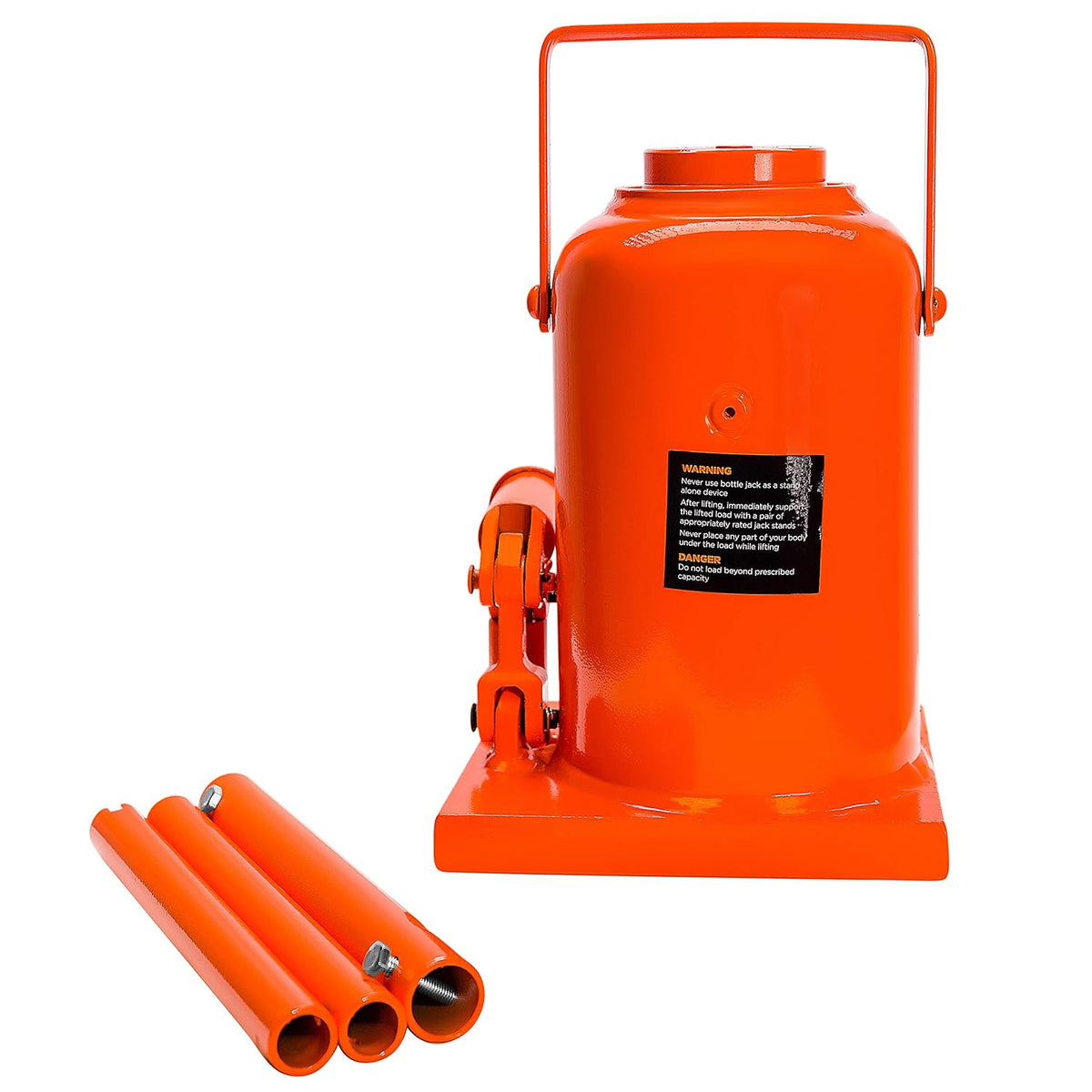 32Ton Welding Type Bottle Jack With Load limiting Device V15601