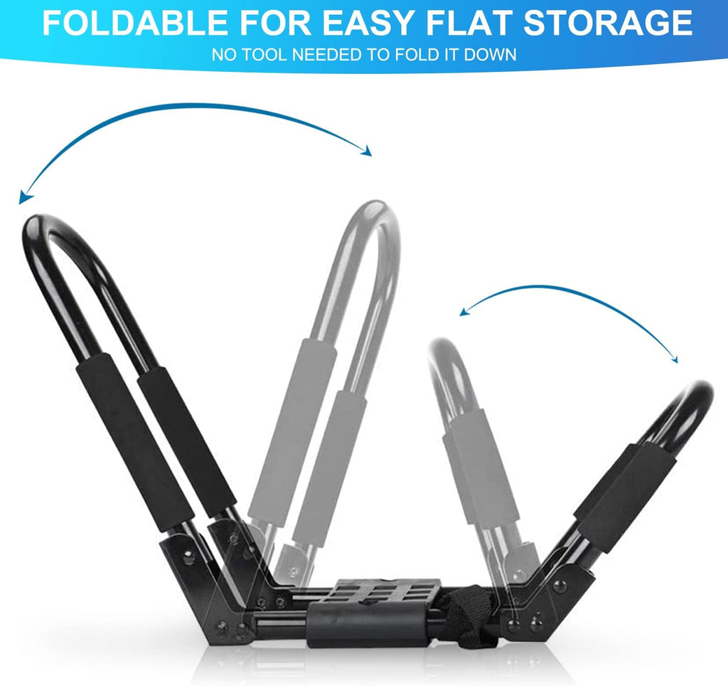 Kayak Roof Rack for 2 Kayaks, SUP, Snowboard, 2 Pairs B8871