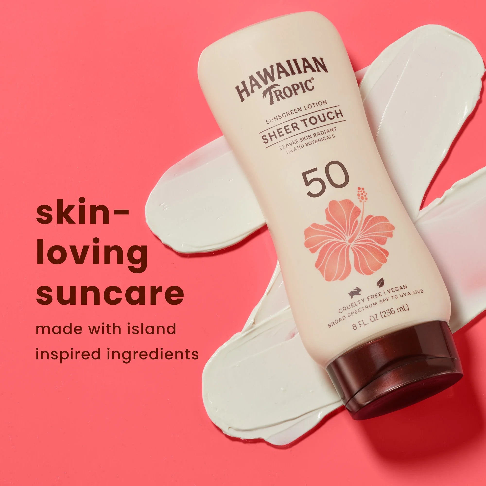 Sheer Touch Ultra Radiance Sunscreen Lotion SPF 50, 8oz Q9090