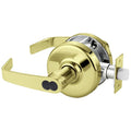 Bright Brass Cylindrical Lock H34307