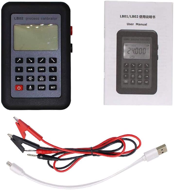 Process Calibrator LCD Display 4-20mA/0-10V/mV Pack of 2 C2502