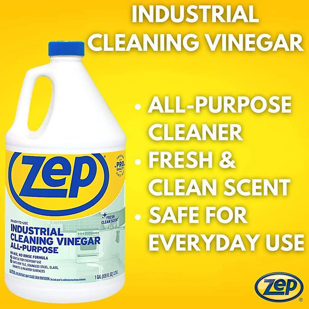 Industrial Cleaner with Vinegar 1 Gal (Case of 4) and Sprayer Bottle (Case of 9) A3110
