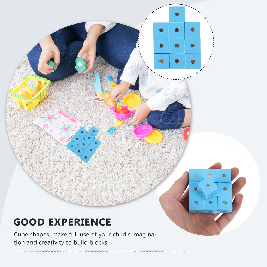 20 Pcs Wood Magnetic Building Toys H7422