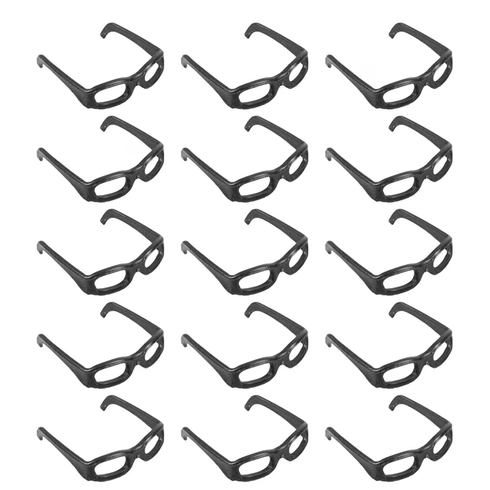 Black Frame Glasses Plastic 60 Pcs S5351