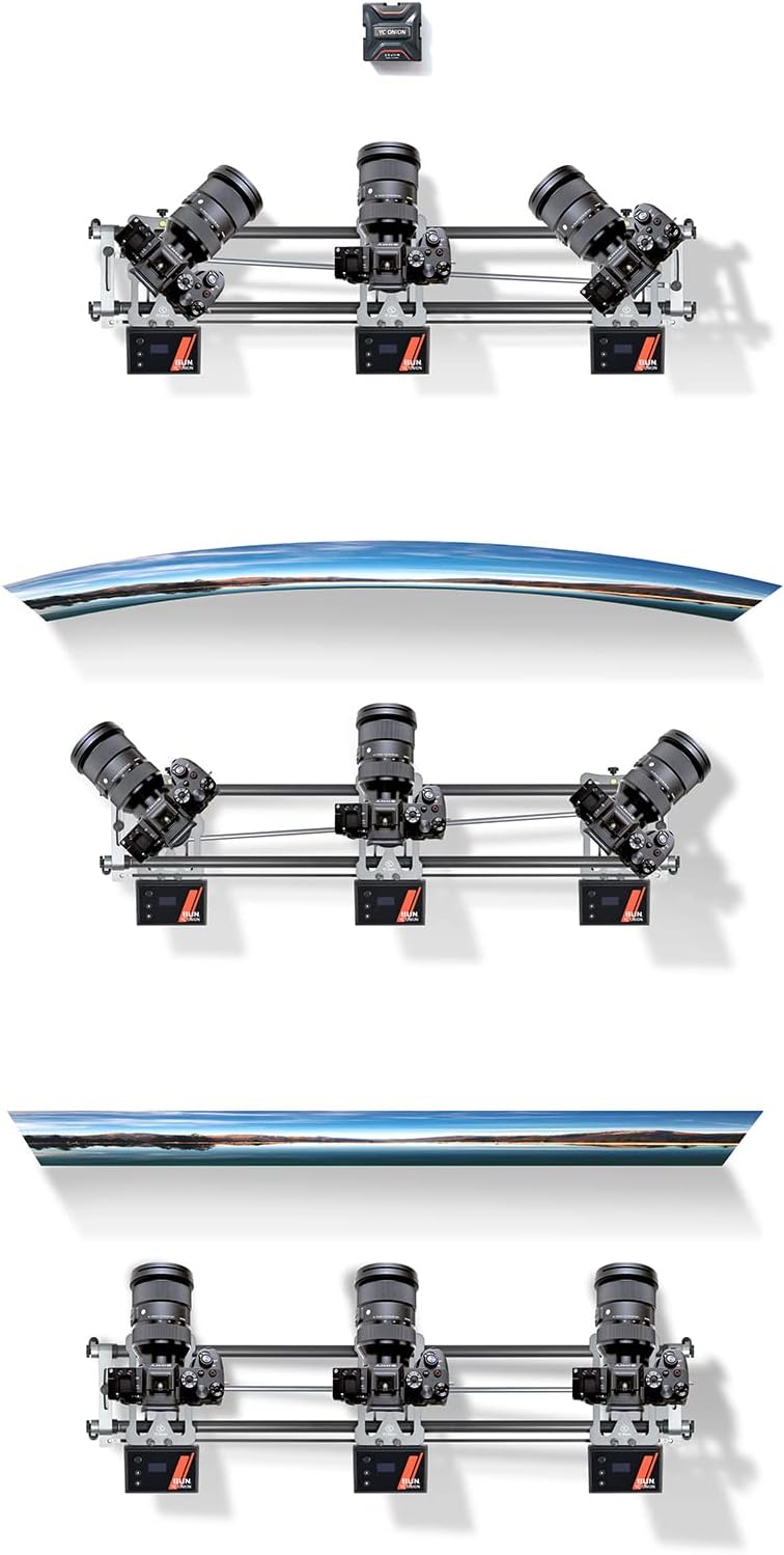 Motorized Camera Slider 100cm/39'' Carbon Fiber with APP Control V449