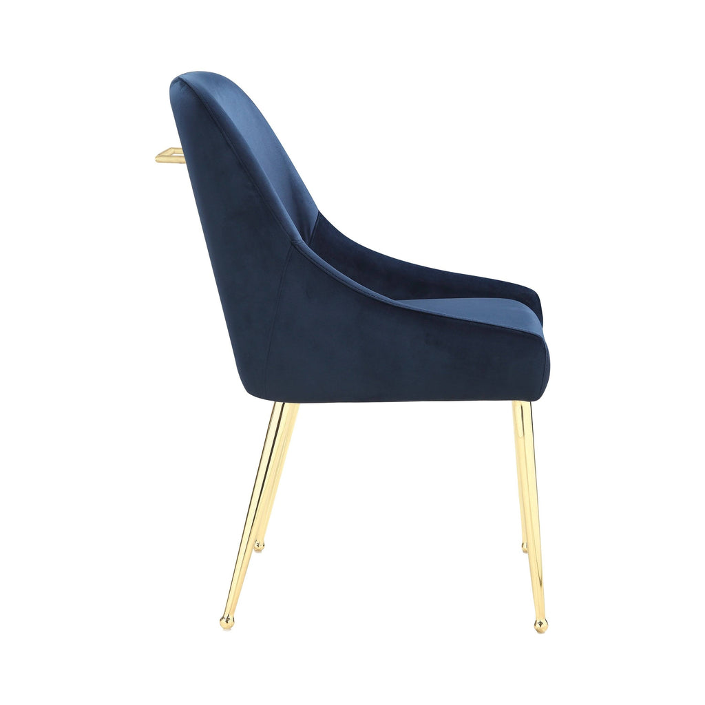 Dark Blue Dining Chair B5623