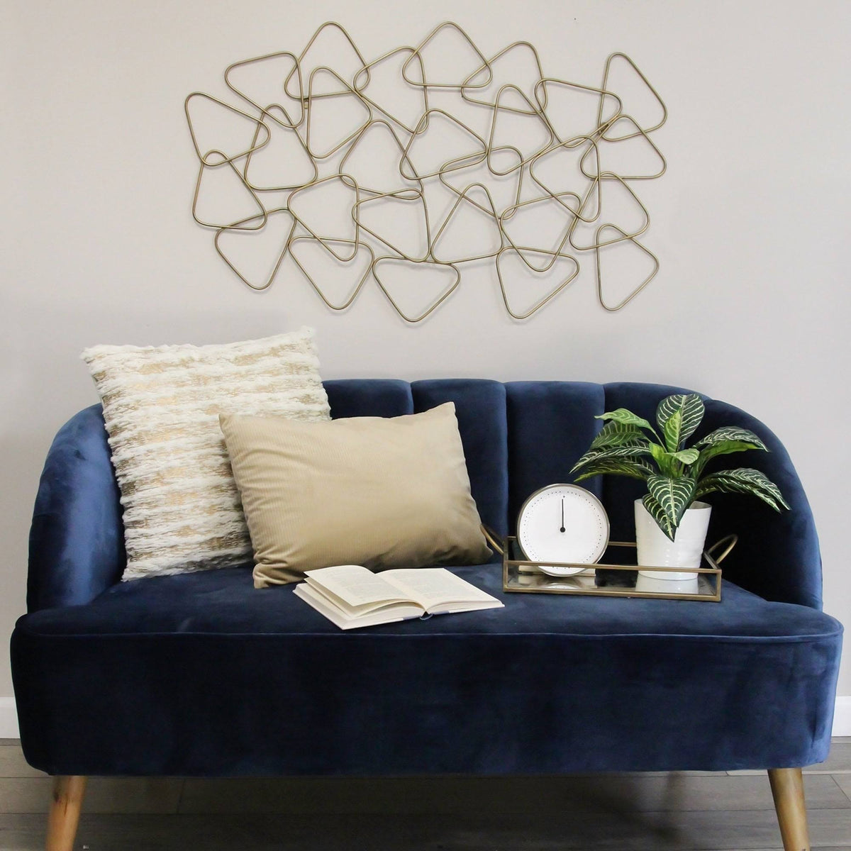 Gold Metal Wall Decor A8140