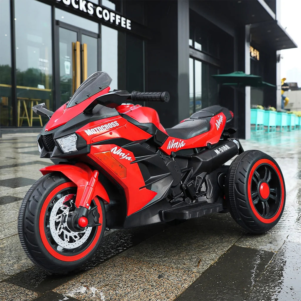 12v 3 Wheels Electric Ride on Motorcycle with Light Wheel L685