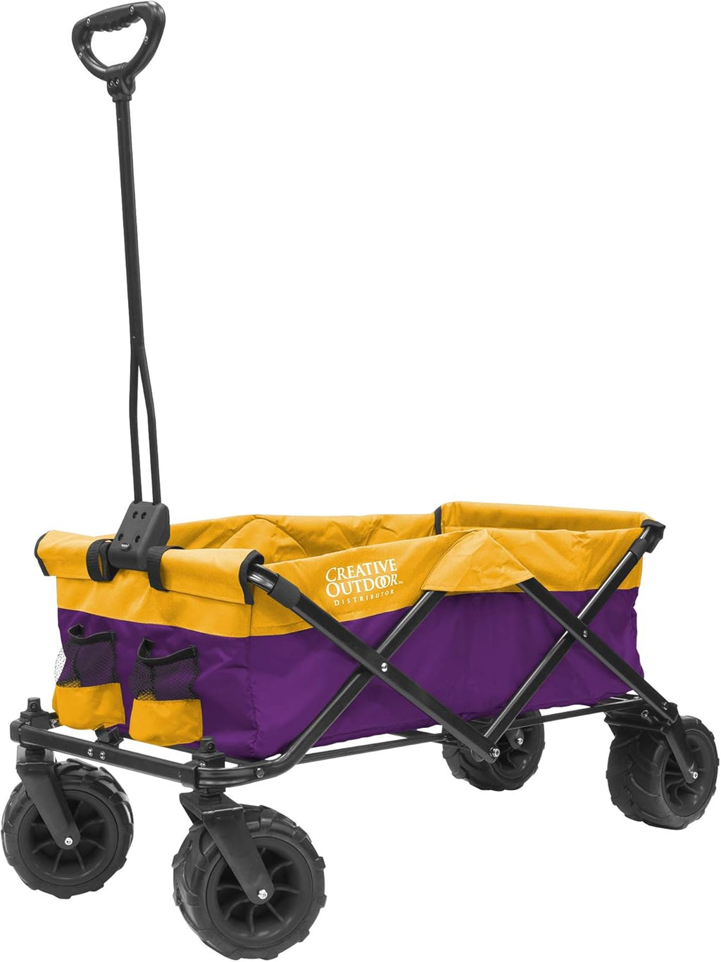 Red Collapsible Folding Wagon Cart S48328