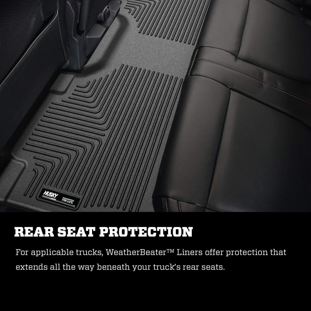 Black Front Floor Liners 2 Pcs T30901