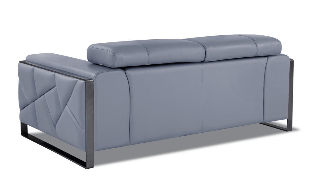 Italian Leather Loveseat Y26574