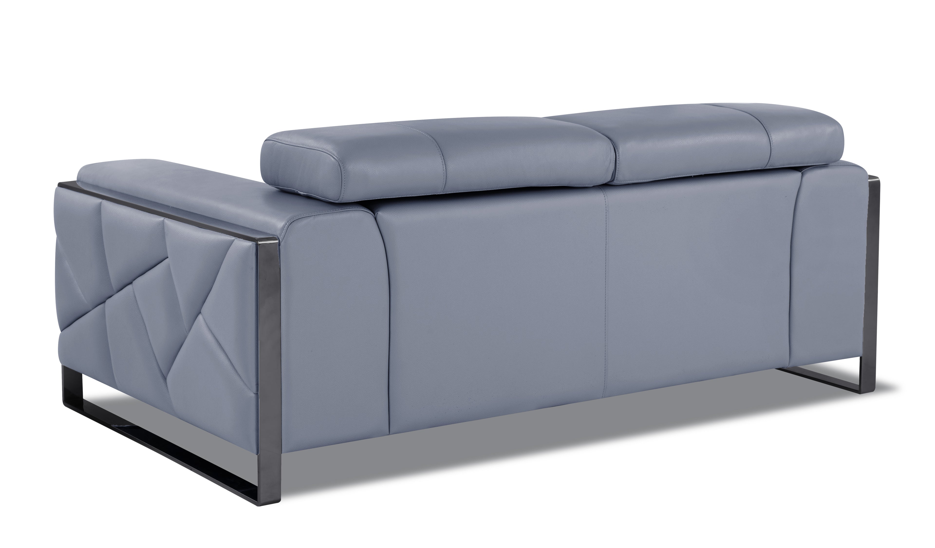 Italian Leather Loveseat Y26574