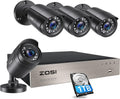 8CH 1080P Home Security Cameras System with 1TB Hard Drive and 4 Indoor Outdoor Surveillance Cameras Z232