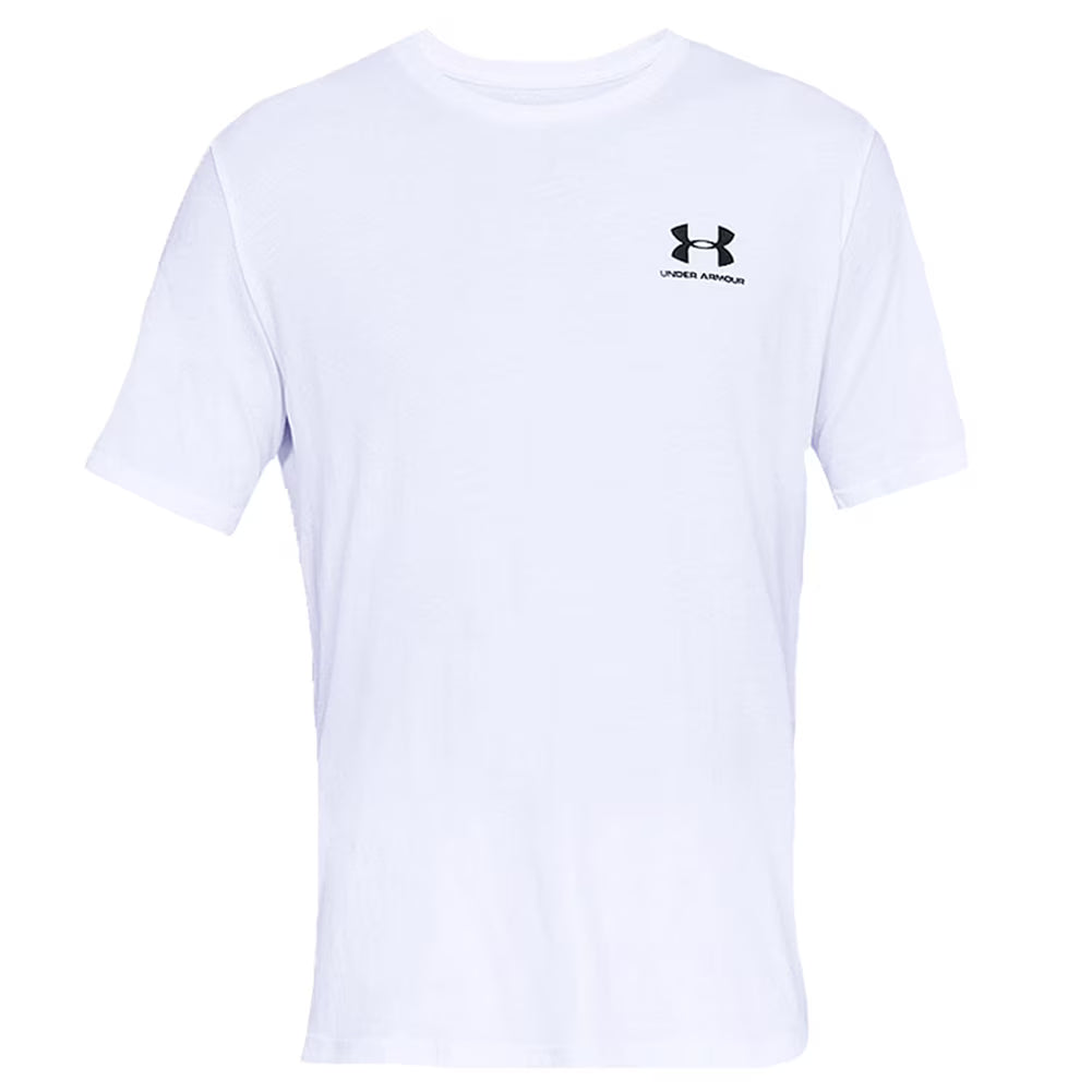 White Short Sleeve Activewear Shirt Z449