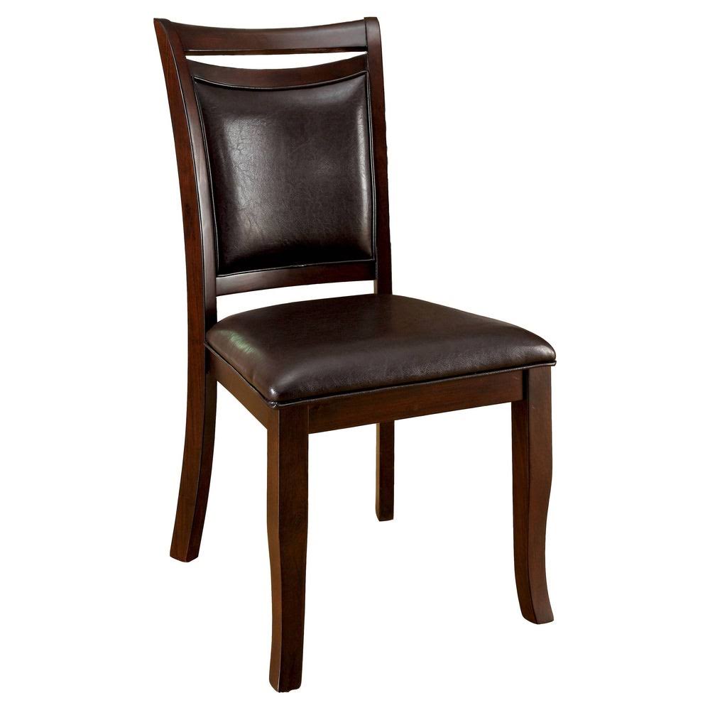 Espresso Side Chairs (Set of 2) V830