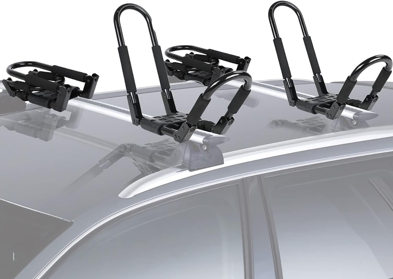 Kayak Roof Rack for 2 Kayaks, SUP, Snowboard, 2 Pairs B8871