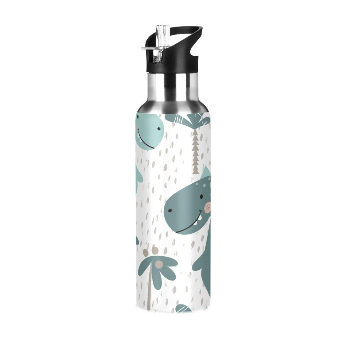 Stainless Steel Insulated Water Bottle with Straw Lid M92819