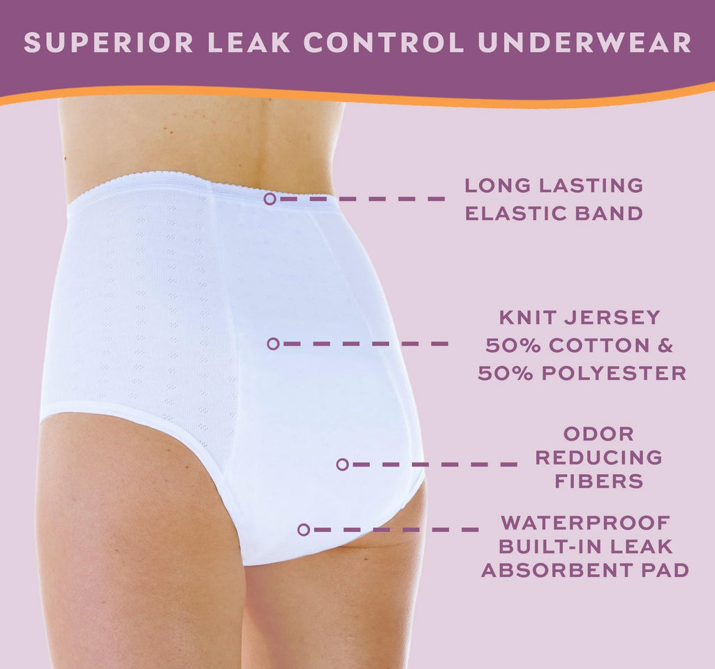 Reusable Super Absorbent Incontinence Underwear D91928