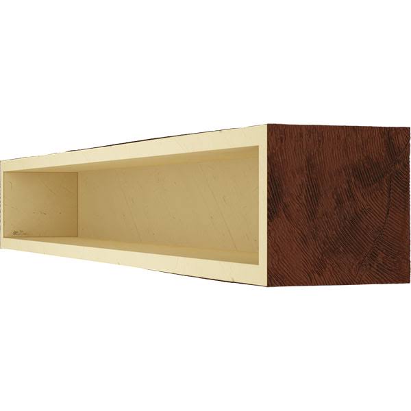 Natural Pecan Faux Wood Fireplace Mantel V405