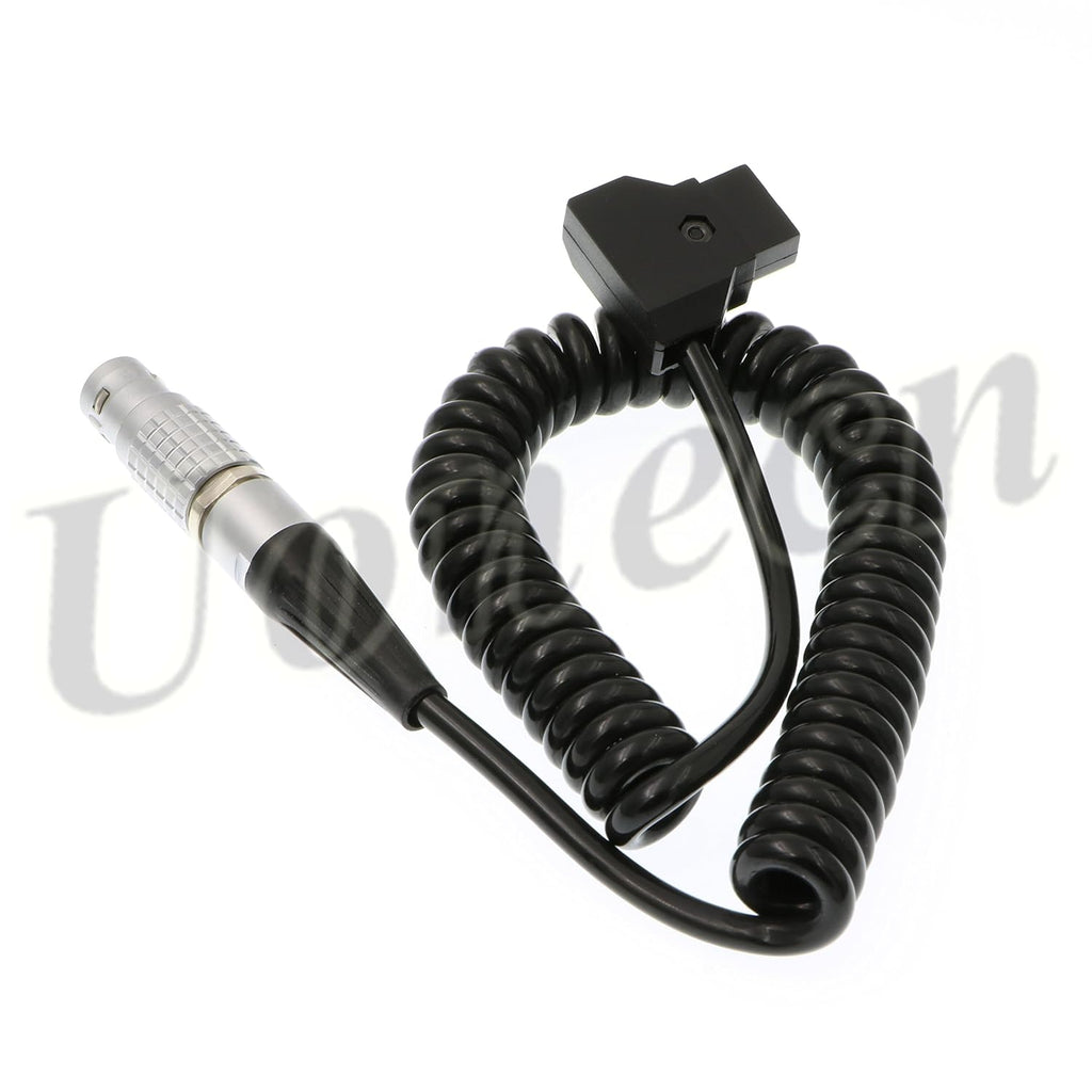 Coiled Camera Power Cable 8 pin Female to Dtap Pack of 2 Q401722