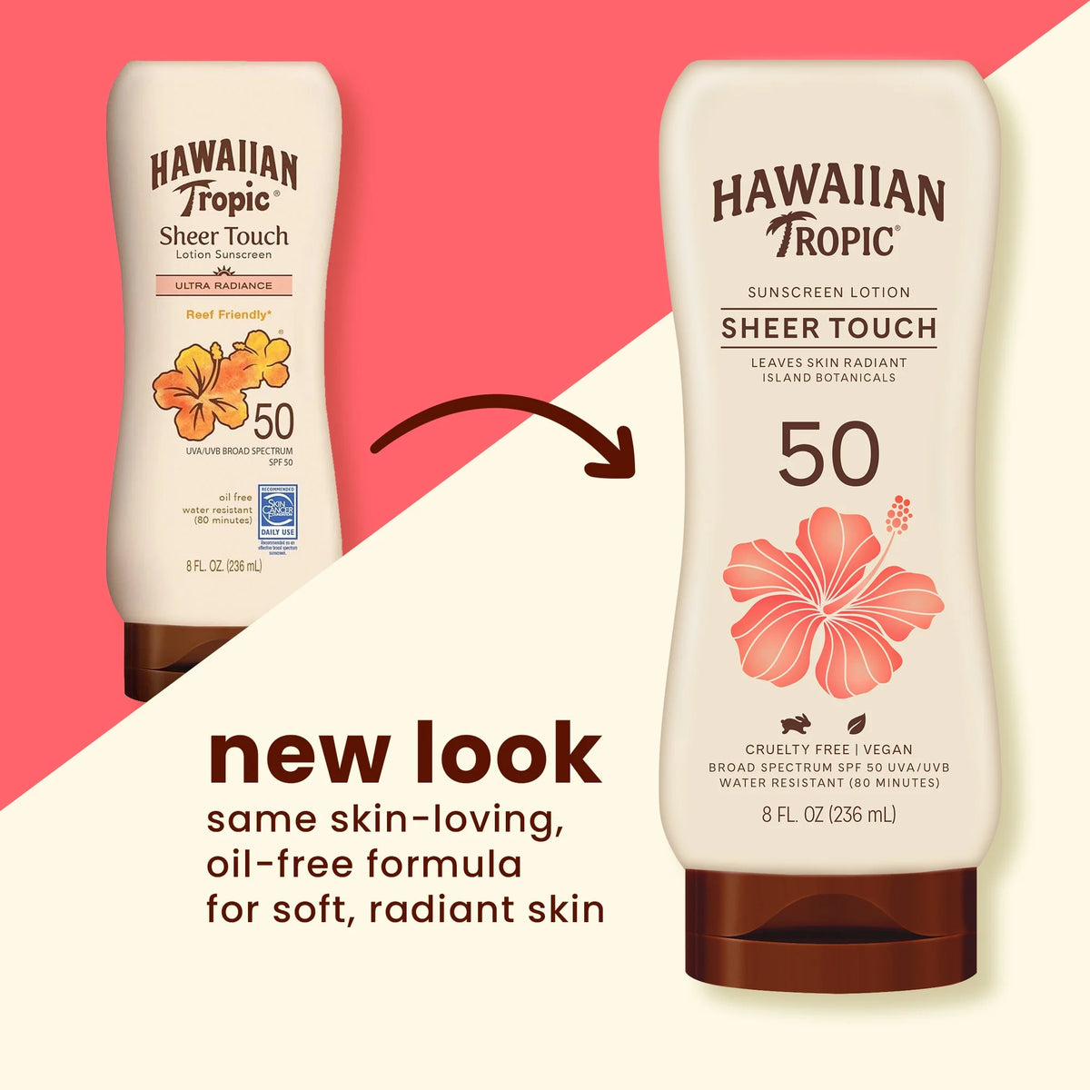 Sheer Touch Ultra Radiance Sunscreen Lotion SPF 50, 8oz Q9090