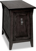 Slate Black Cabinet End Table K340