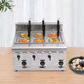 6 Holes LPG Propane Gas Commercial Pasta Cooker with 2 Tanks E922591