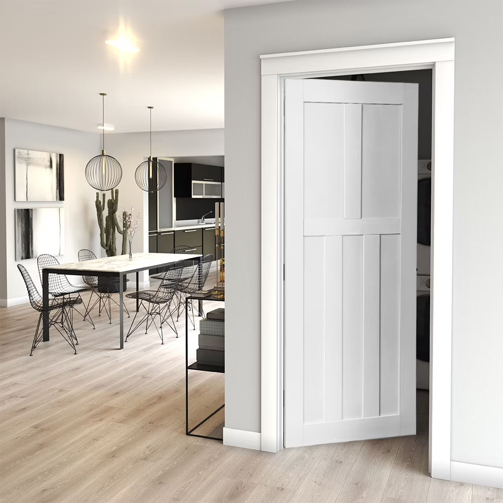 32" x 80" Unfinished Solid Wood Barn Door Slab V3377