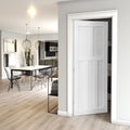 32" x 80" Unfinished Solid Wood Barn Door Slab V3377