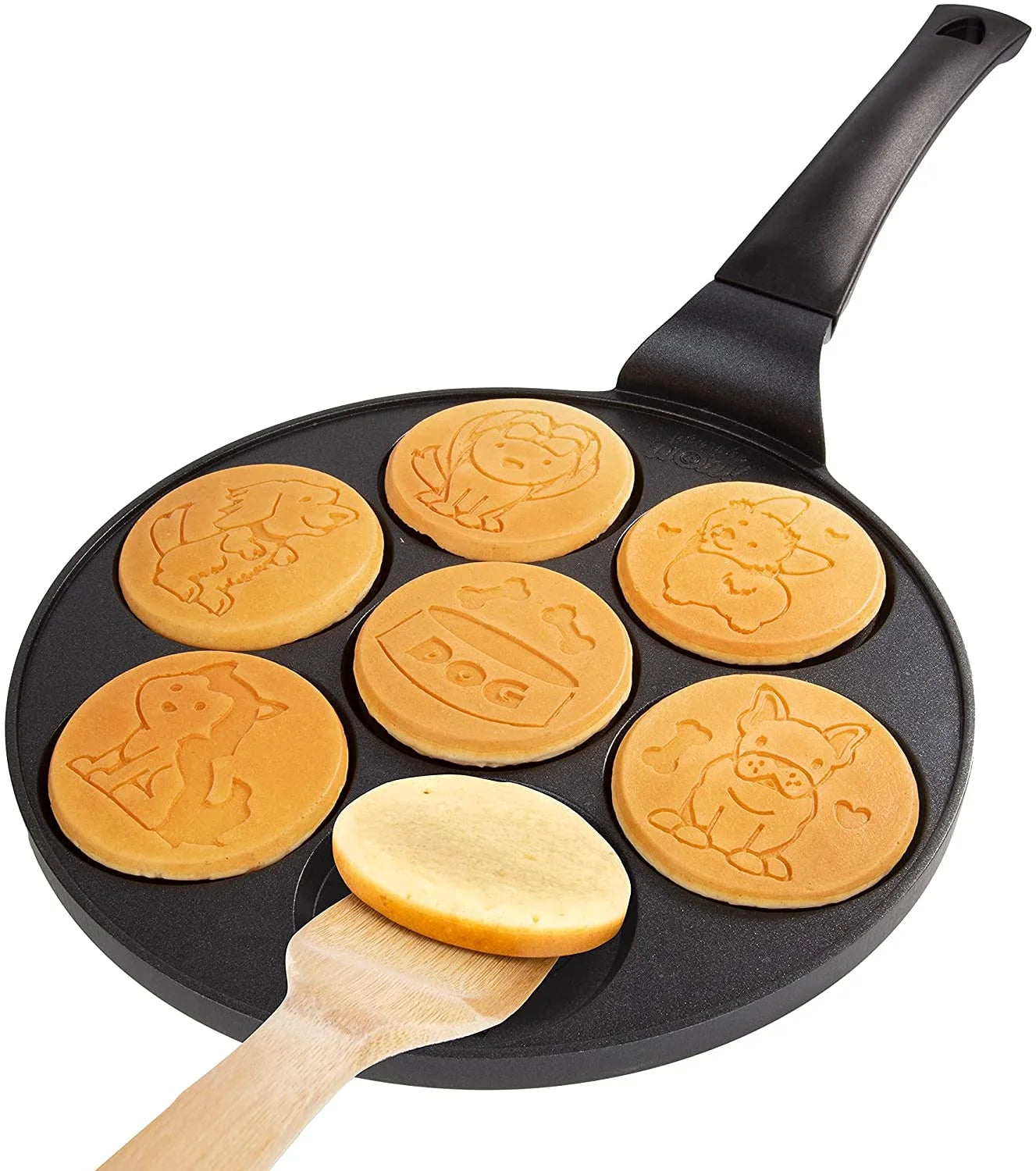 Mini Pancake Pan, Nonstick Griddle for Breakfast Q9936