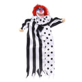 Hanging Clown Doll Decoration Black Approx. 25X15cm V980