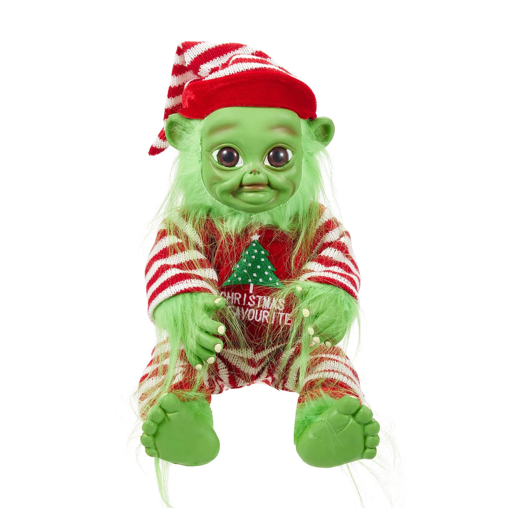 Christmas Latex Ugly Doll with Clothes L32235