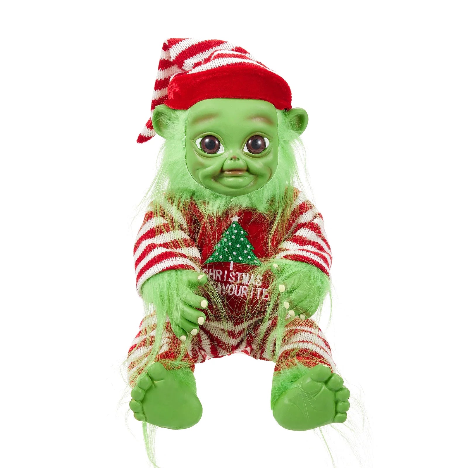 Christmas Latex Ugly Doll with Clothes L32235