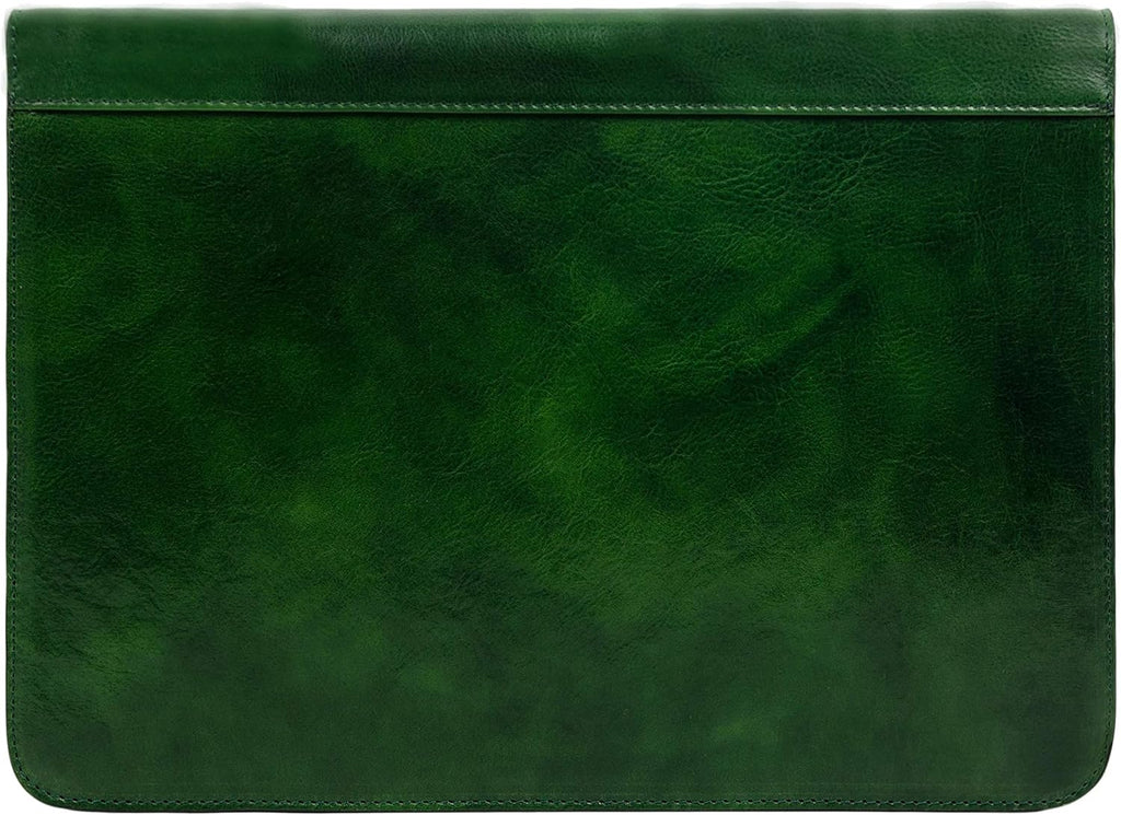 Brown Handcrafted Leather Portfolio Folder N132920