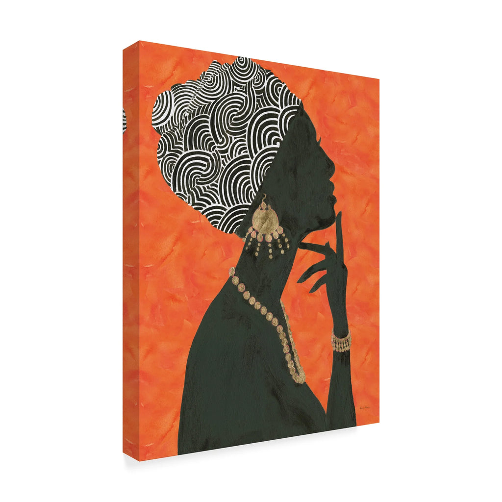 Orange Canvas Art R41576