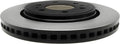 Black Front Disc Brake Rotor Pack of 2 B89018