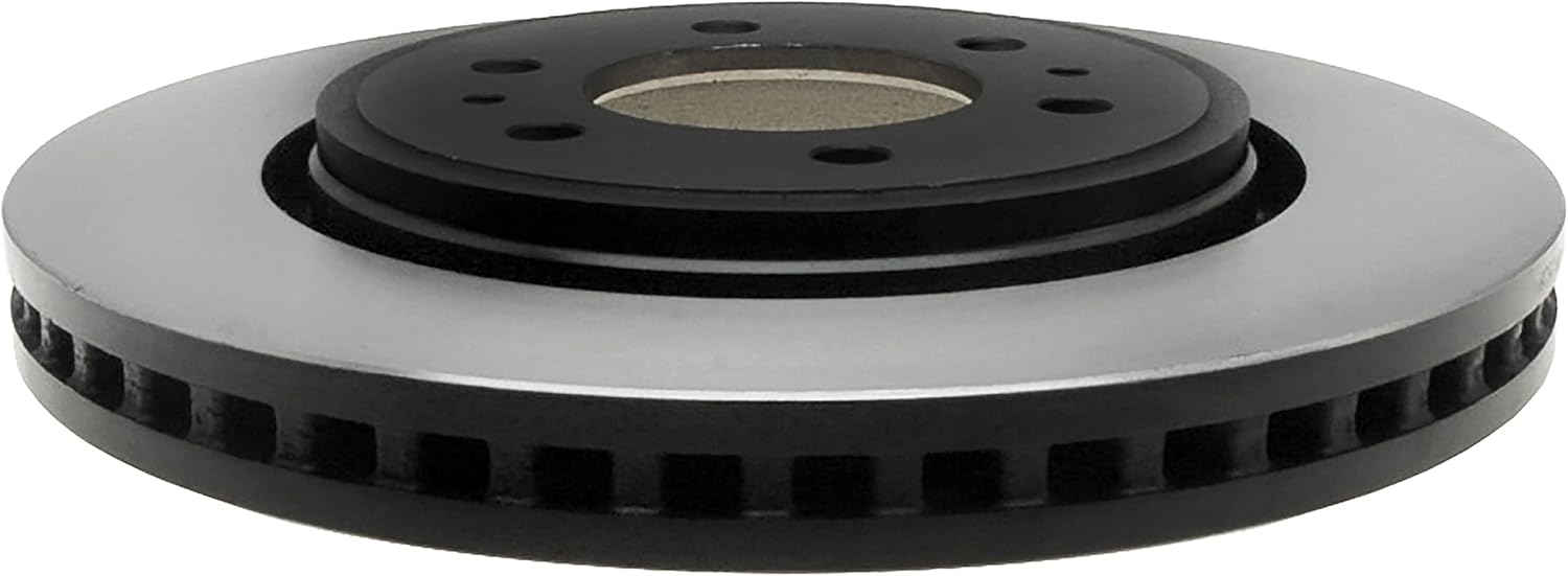 Black Front Disc Brake Rotor Pack of 2 B89018