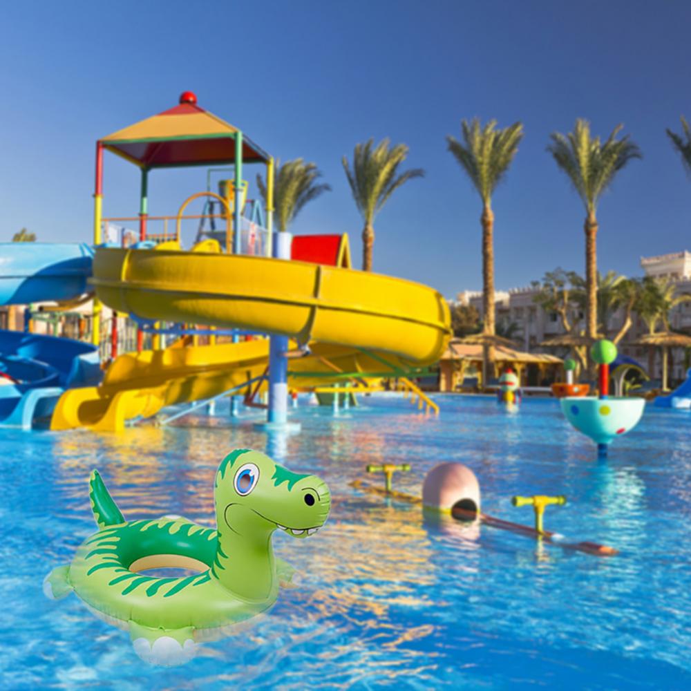 Inflatable Dinosaur Pool Float Ring Toy F333