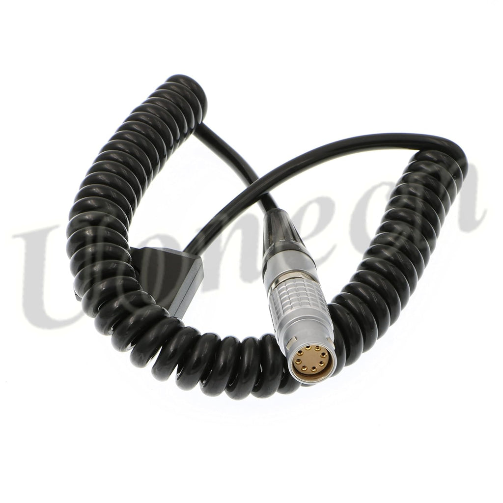 Coiled Camera Power Cable 8 pin Female to Dtap Pack of 2 Q401722