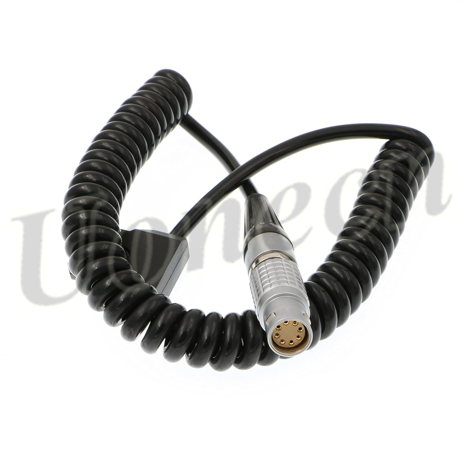 Coiled Camera Power Cable 8 pin Female to Dtap Pack of 2 Q401722
