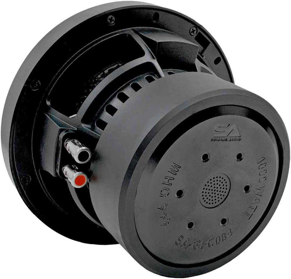 8 Inch 1000 Watt Max Power Dual 4 Ohm Car Audio Subwoofer M1620