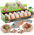 12 PCS Dinosaur Excavation Toys with Dinosaur Eggs D997774