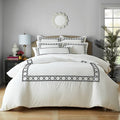 Black 3-Piece King Duvet Cover Set C7540