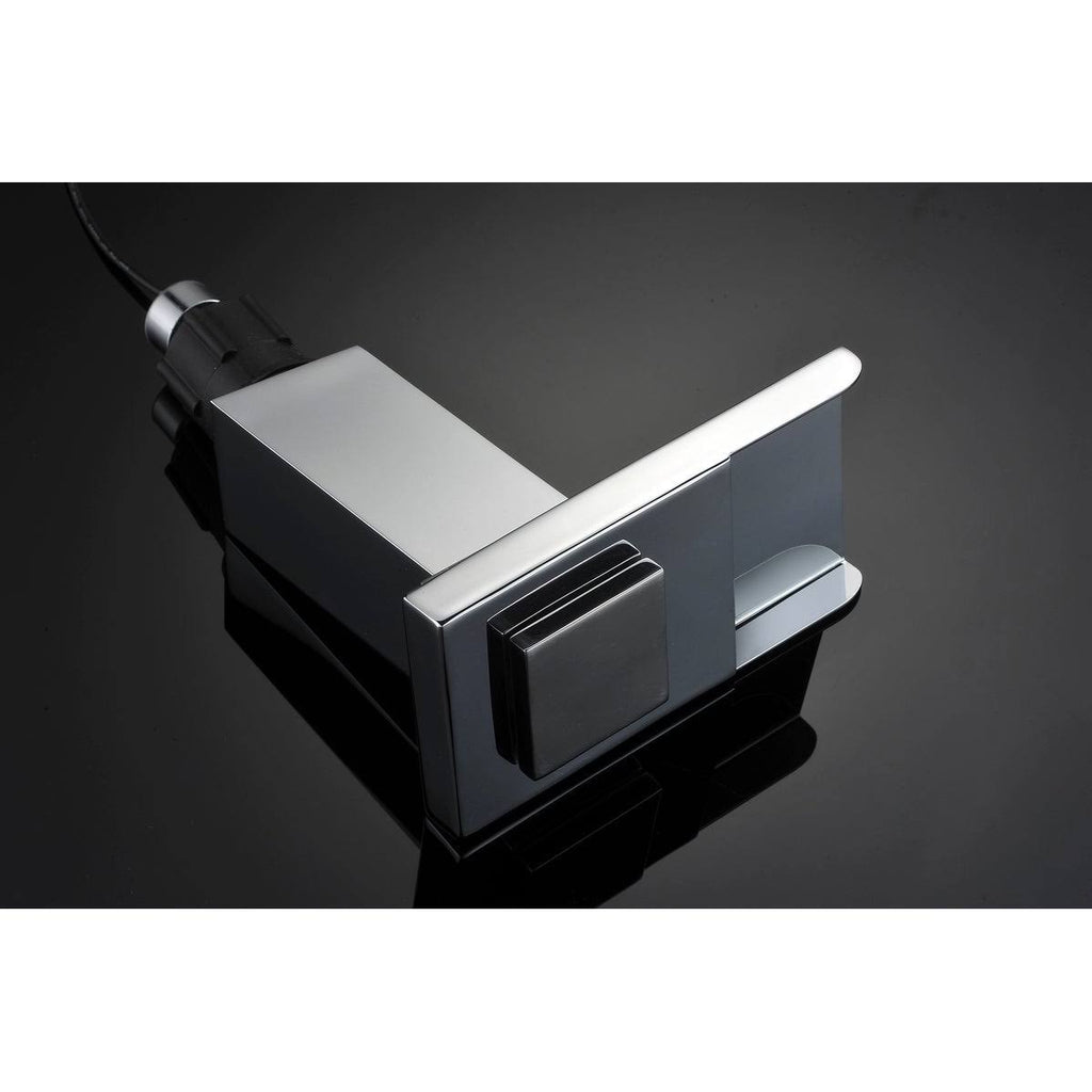 Chrome 8-Inch LED Widespread Bathroom Sink Faucet L35624