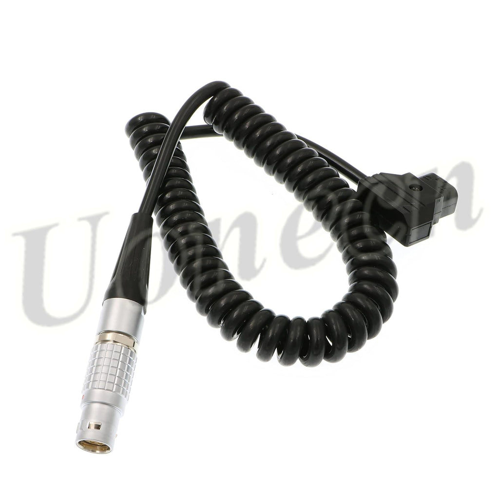 Coiled Camera Power Cable 8 pin Female to Dtap Pack of 2 Q401722