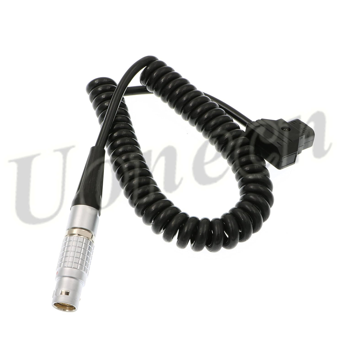 Coiled Camera Power Cable 8 pin Female to Dtap Pack of 2 Q401722