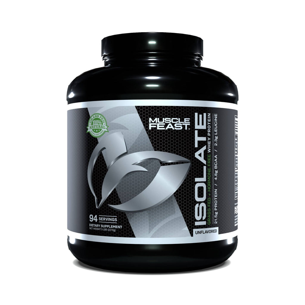 100% Pure Whey Protein Isolate Powder Cappuccino 5 lb A995