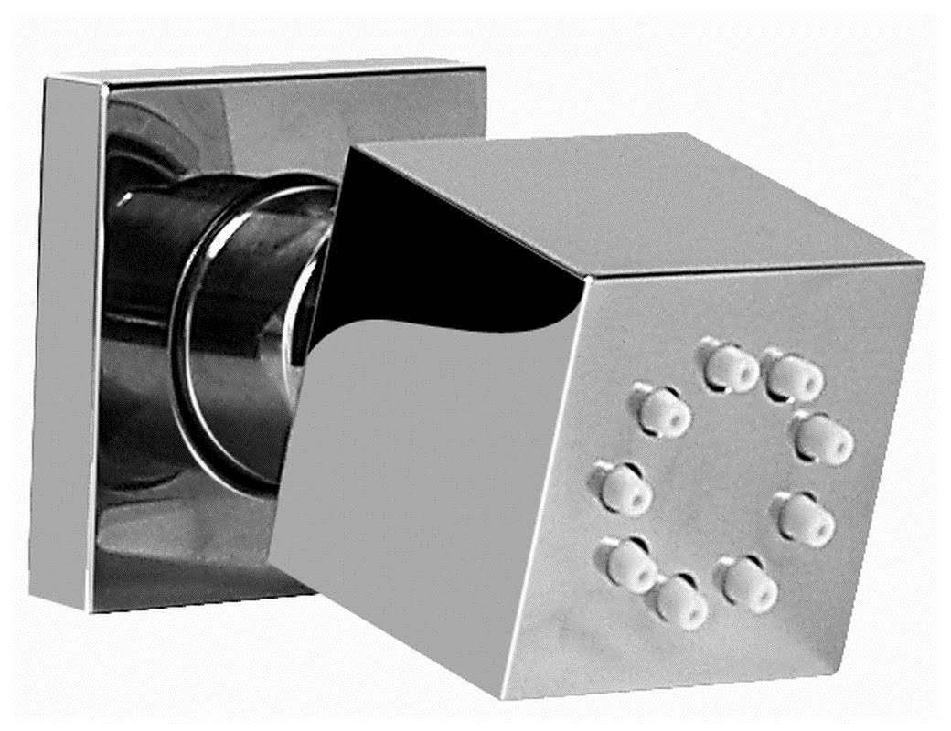 Square Body Spray with Solid Brass Swivel Head N995