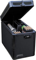 Locking Metal Ammo Crate with Combination Lock, Tactical Black, Pack of 2 U68878