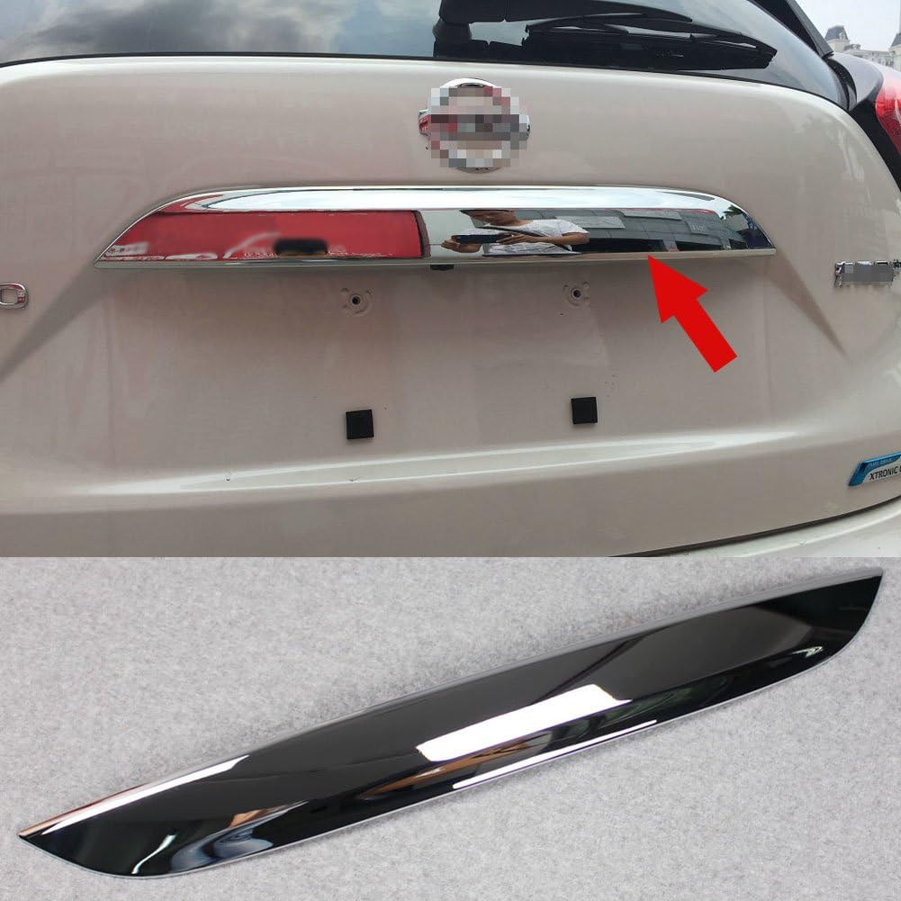 Chrome Rear Trunk Lid Cover Molding Trim ABS Pack of 2 H970